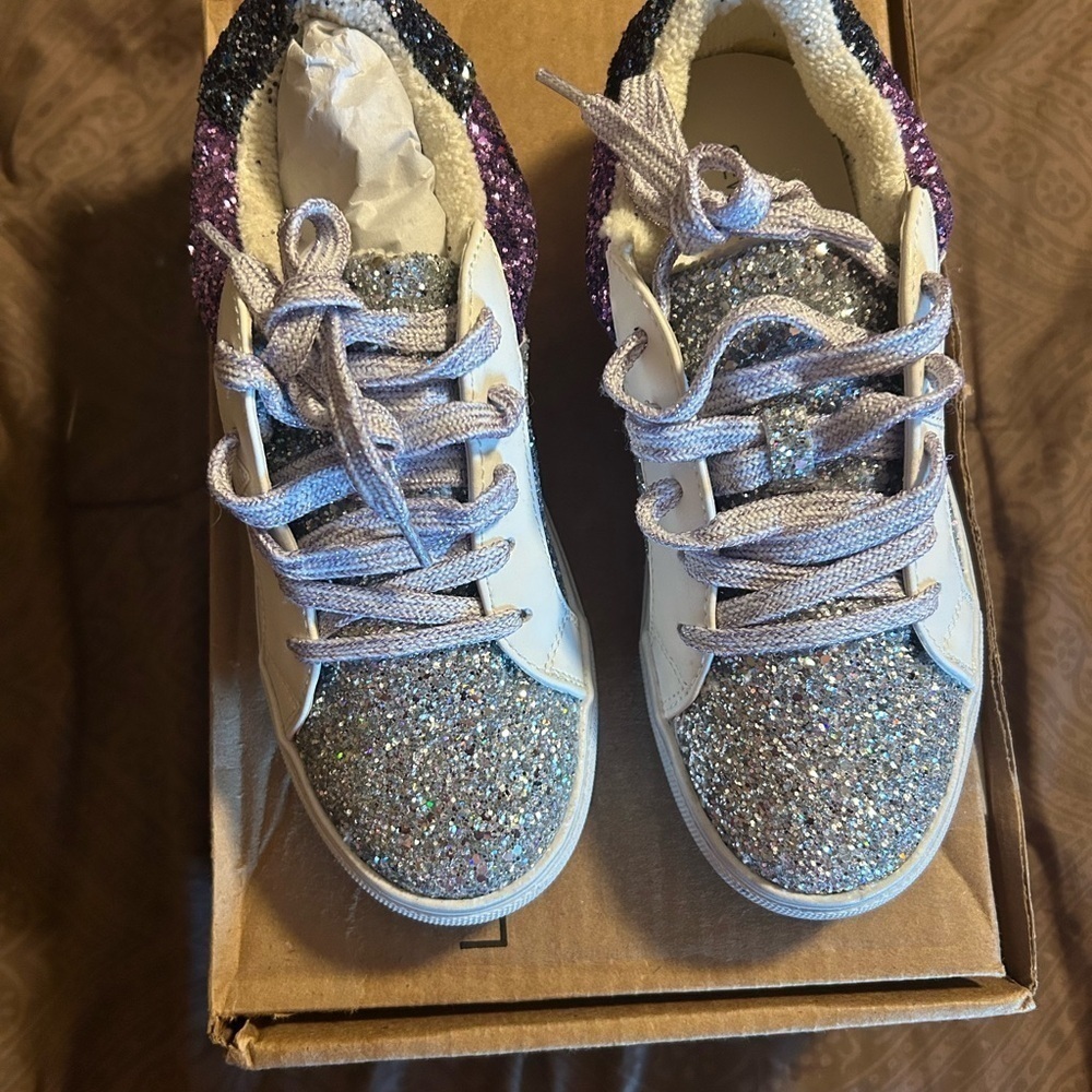 Steve Madden glitter shoes